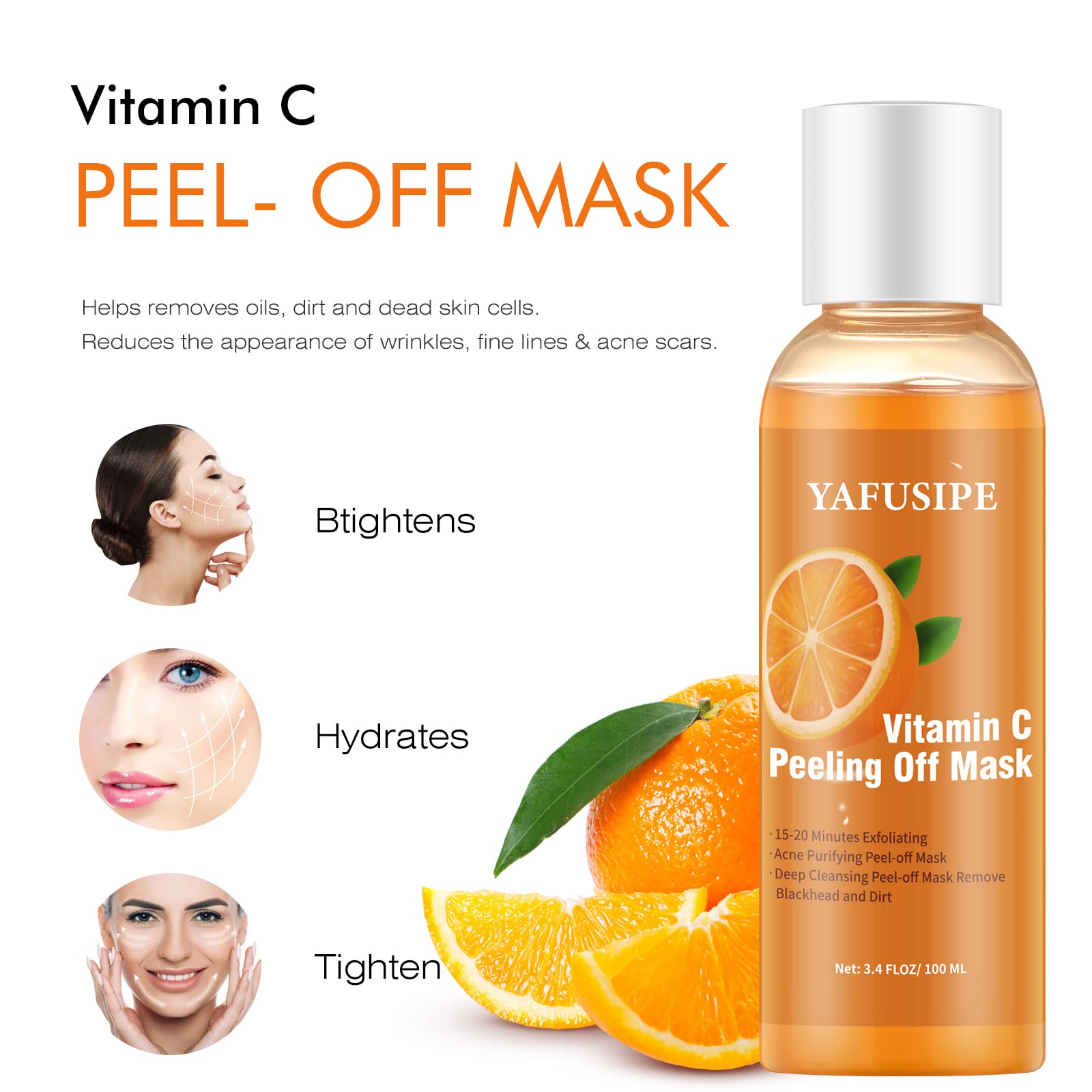 Orange Peel Off Mask Review: Get Rid of Blackheads and Dead Skin!