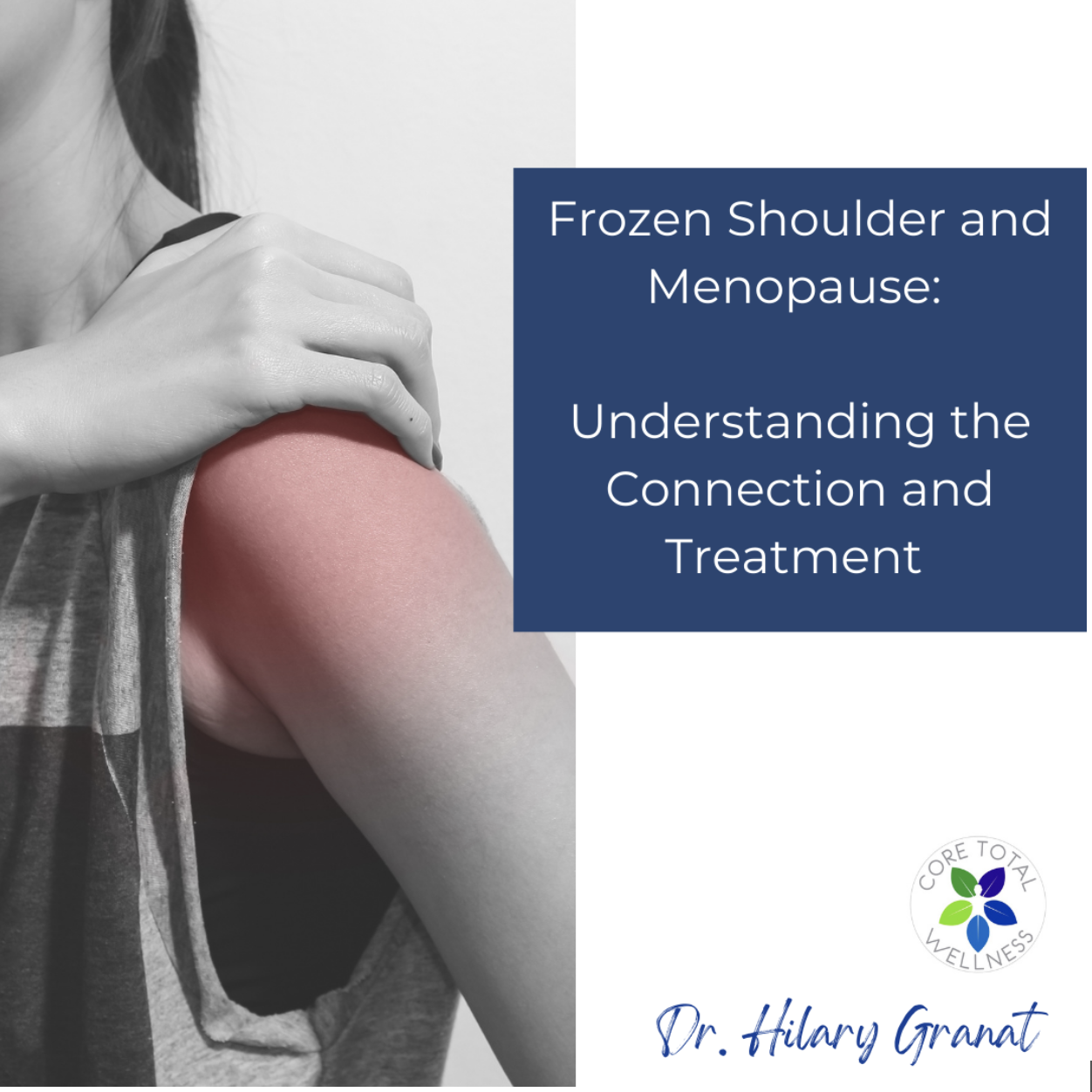 Understanding Frozen Shoulder: How Estrogen Levels Might Play a Role