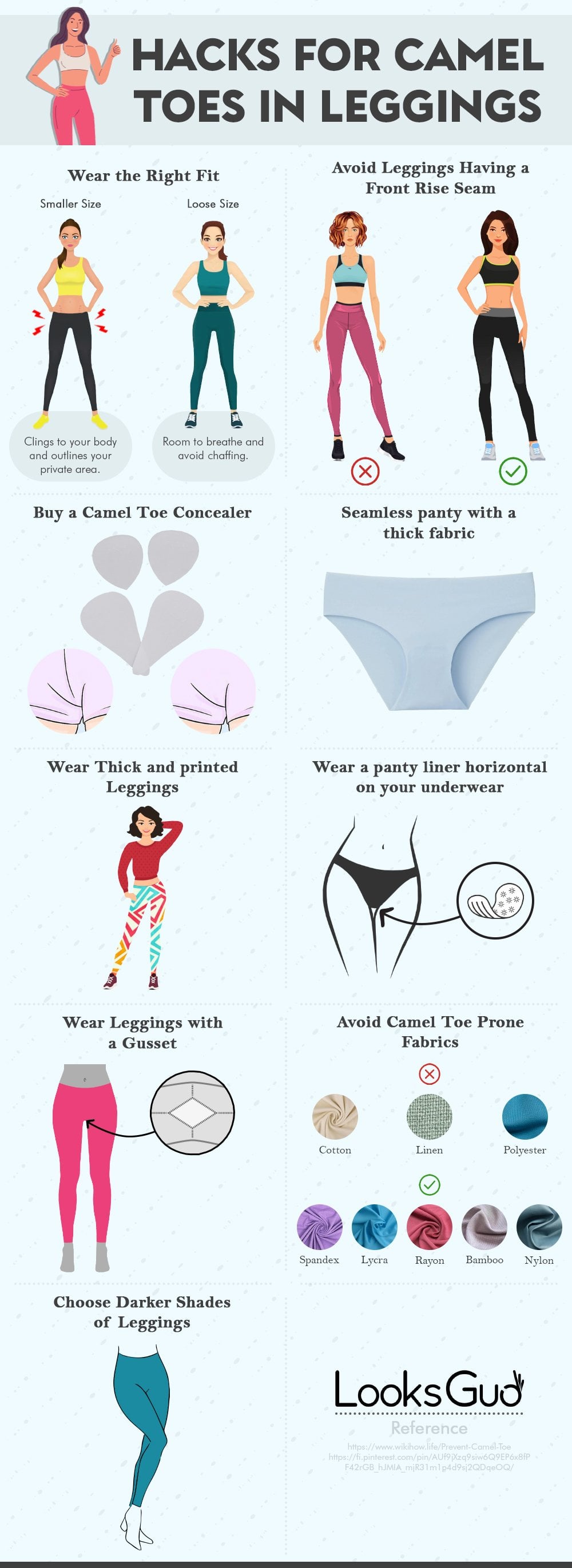 Dealing with Camel Toe:  Why it happens to women and how to prevent it.